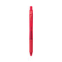 Pentel EnerGel-X Gel Pen, Retractable, Medium 0.7 mm, Red Ink, Translucent Red/Red Barrel, Dozen (PENBL107B) View Product Image