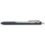 Paper Mate InkJoy Gel Pen, Retractable, Medium 0.7 mm, Black Ink, Black Barrel, Dozen (PAP1951719) View Product Image