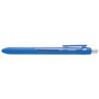 Paper Mate InkJoy Gel Pen, Retractable, Medium 0.7 mm, Blue Ink, Blue Barrel, Dozen (PAP1951721) View Product Image