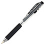 Pentel WOW! Gel Pen, Retractable, Medium 0.7 mm, Black Ink, Clear/Black Barrel, Dozen (PENK437A) View Product Image