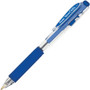 Pentel WOW! Gel Pen, Retractable, Medium 0.7 mm, Blue Ink, Clear/Blue Barrel, Dozen (PENK437C) View Product Image