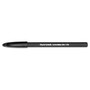 Paper Mate ComfortMate Ultra Ballpoint Pen, Stick, Medium 1 mm, Black Ink, Black Barrel, Dozen (PAP6130187) View Product Image