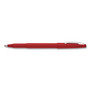 Pentel Rolling Writer Roller Ball Pen, Stick, Medium 0.8 mm, Red Ink, Red Barrel, Dozen (PENR100B) View Product Image