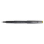 Pilot Razor Point Fine Line Porous Point Pen, Stick, Extra-Fine 0.3 mm, Black Ink, Black Barrel, Dozen (PIL11001) View Product Image