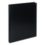 Universal Slant D-Ring View Binder, 3 Rings, 0.5" Capacity, 11 x 8.5, Black (UNV20701) View Product Image