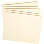 Smead Reinforced Tab Manila File Folders, Straight Tabs, Letter Size, 0.75" Expansion, 11-pt Manila, 100/Box (SMD10310) View Product Image