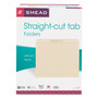 Smead Manila File Folders, Straight Tabs, Letter Size, 0.75" Expansion, Manila, 100/Box (SMD10300) View Product Image