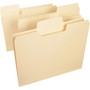 Smead SuperTab Top Tab File Folders, 1/3-Cut Tabs: Assorted, Letter Size, 0.75" Expansion, 11-pt Manila, 100/Box (SMD10301) View Product Image