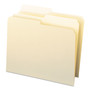 Smead Manila File Folders, 1/2-Cut Tabs: Assorted, Letter Size, 0.75" Expansion, Manila, 100/Box (SMD10320) View Product Image