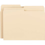 Smead Manila File Folders, 1/2-Cut Tabs: Assorted, Letter Size, 0.75" Expansion, Manila, 100/Box (SMD10320) View Product Image