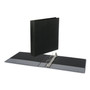 Universal Slant D-Ring View Binder, 3 Rings, 1.5" Capacity, 11 x 8.5, Black (UNV20743) View Product Image