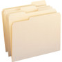 Smead Reinforced Tab Manila File Folders, 1/3-Cut Tabs: Right Position, Letter Size, 0.75" Expansion, 11-pt Manila, 100/Box (SMD10337) View Product Image