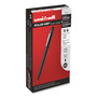 uniball Grip Roller Ball Pen, Stick, Micro 0.5 mm, Black Ink, Black Barrel, Dozen (UBC60704) View Product Image