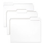 Smead Colored File Folders, 1/3-Cut Tabs: Assorted, Letter Size, 0.75" Expansion, White, 100/Box (SMD12843) View Product Image