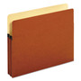 Pendaflex Standard Expanding File Pockets, 1.75" Expansion, Letter Size, Red Fiber, 25/Box (PFX1514COX) View Product Image