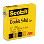 Scotch Double-Sided Tape, 1" Core, 0.5" x 75 ft, Clear (MMM66512900) View Product Image
