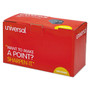 Universal Electric Pencil Sharpener, AC-Powered, 3.13 x 5.75 x 4, Black (UNV30010) View Product Image