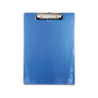 Saunders Recycled Plastic Clipboard, 0.5" Clip Capacity, Holds 8.5 x 11 Sheets, Ice Blue (SAU00439) View Product Image