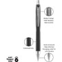 uniball Jetstream Retractable Ballpoint Pen, Bold 1 mm, Black Ink, Black Barrel (UBC73832) View Product Image