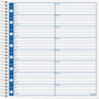 TOPS Spiral Bound Voice Message Log Book - 50 Sheet(s) - 8.25" x 8.50" Sheet Size - White - White Sheet(s) Product Image 