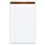 TOPS "The Legal Pad" Ruled Perforated Pads, Wide/Legal Rule, 50 White 8.5 x 14 Sheets, Dozen (TOP7573) View Product Image
