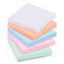 Post-it Notes Super Sticky Recycled Notes in Wanderlust Pastels Collection Colors, 3" x 3", 65 Sheets/Pad, 6 Pads/Pack (MMM70005132637) View Product Image