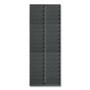 Pyramid Technologies Time Card Rack, 40 Pockets, Plastic, Light Gray (PTI5004) View Product Image