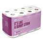 Perk Ultra Soft 2-Ply Standard Toilet Paper, Septic Safe, White, 154 Sheets/Roll, 16 Rolls/Pack View Product Image