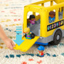 Fisher-Price Little People Toddler Learning Toy, Big Yellow School Bus Musical Push Toy (FIPGLT75) View Product Image