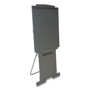 Quartet Duramax Portable Presentation Easel, Adjusts 39" to 72" High, Plastic, Gray View Product Image