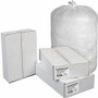 Everyday Genuine Joe High-Density Can Liners - 10 gal Capacity - 24" Length x 24" Width x 0.20 mil (5 Micron) Thickness - High Density - Natural - Resin Product Image 
