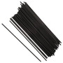 AmerCareRoyal Sip Straws, 7.5", Plastic, Black, 10,000/Carton View Product Image