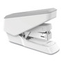 Fellowes LX860 EasyPress Half Strip Stapler with Antimicrobial Protection, 40 Sheet Capacity, Gray/White View Product Image