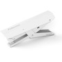 Fellowes LX890 Handheld Plier Stapler with Antimicrobial Protection, 40-Sheet Capacity, 0.25"/0.31" Staples, White View Product Image