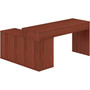 LYS L-Shape Workstation with Cabinet (LYSDK103RRMH) View Product Image