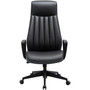 LYS High-Back Bonded Leather Chair (LYSCH100LABK) View Product Image