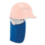 ergodyne Chill-Its 6717 Cooling Hard Hat Pad and Neck Shade - Polymers, 12.5 x 9.75, Blue View Product Image