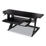 3M Precision Standing Desk, 42" x 23.2" x 6.2" to 20", Black View Product Image
