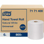 TORK Paper Hand Towel Roll Natural White H71 - 1 Ply - 7.80" Roll Diameter - 1 15/16" Core - Natural White - Fiber, Paper Product Image 