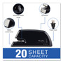 Swingline Commercial Electric Stapler, 20-Sheet Capacity, Black View Product Image
