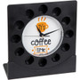 Mind Reader Anchor Coffee Pod Holder with Clock - Black Product Image 