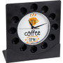 Mind Reader Anchor Coffee Pod Holder with Clock - Black Product Image 