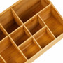 Mind Reader Bali 11-Compartment Bamboo Organizer (EMSCOMORGBM) View Product Image