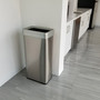 TRASHCAN;OPENTOP;STAINLESS (HLCHLS21UOT) View Product Image