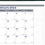 Blueline Net Zero Carbon Monthly Desk Pad Calendar, 22 x 17, White/Gray/Blue Sheets, Black Binding, 12-Month (Jan to Dec): 2024 View Product Image