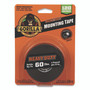 Gorilla Heavy Duty Mounting Tape, Permanent, Holds Up to 60 lb (1 lb per 2 in), 1 x 120, Black View Product Image