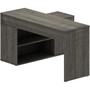 LYS L-Shape Workstation with Cabinet (LYSDK103RRWC) View Product Image