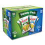 Sensible Portions Veggie Straws, Cheddar Cheese/Sea Salt/Zesty Ranch, 1 oz Bag, 30 Bags/Carton, Ships in 1-3 Business Days (GRR22000413) View Product Image