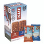 CLIF Bar Energy Bar, Chocolate Chip/Crunchy Peanut Butter, 2.4 oz, 20/Box View Product Image