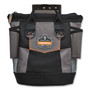 ergodyne Arsenal 5517 Premium Topped Tool Pouch with Zipper, 6 x 10 x 11.5, Polyester, Black, Ships in 1-3 Business Days (EGO13647) View Product Image